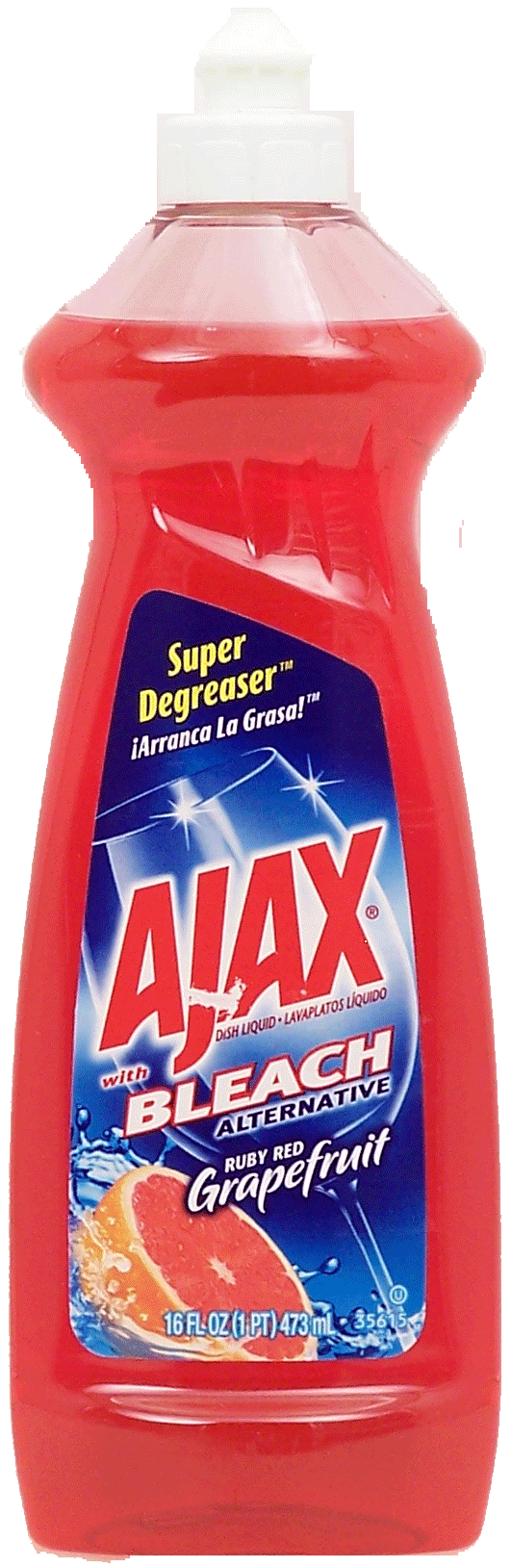 Ajax&nbsp;&nbsp;dish liquid with bleach alternative, ruby red grapefruit scent Full-Size Picture